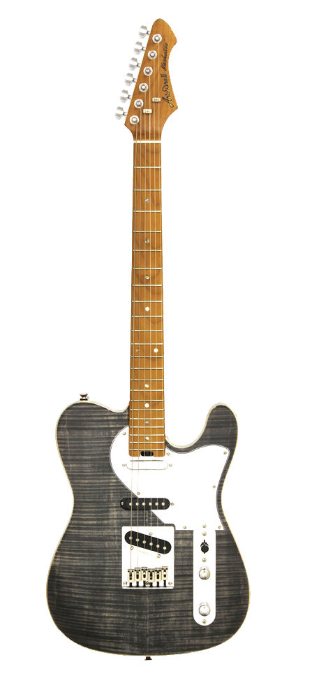 Aria 615 BKDM MK2 Nashville Guitarra Eléctrica Black Diamond 1