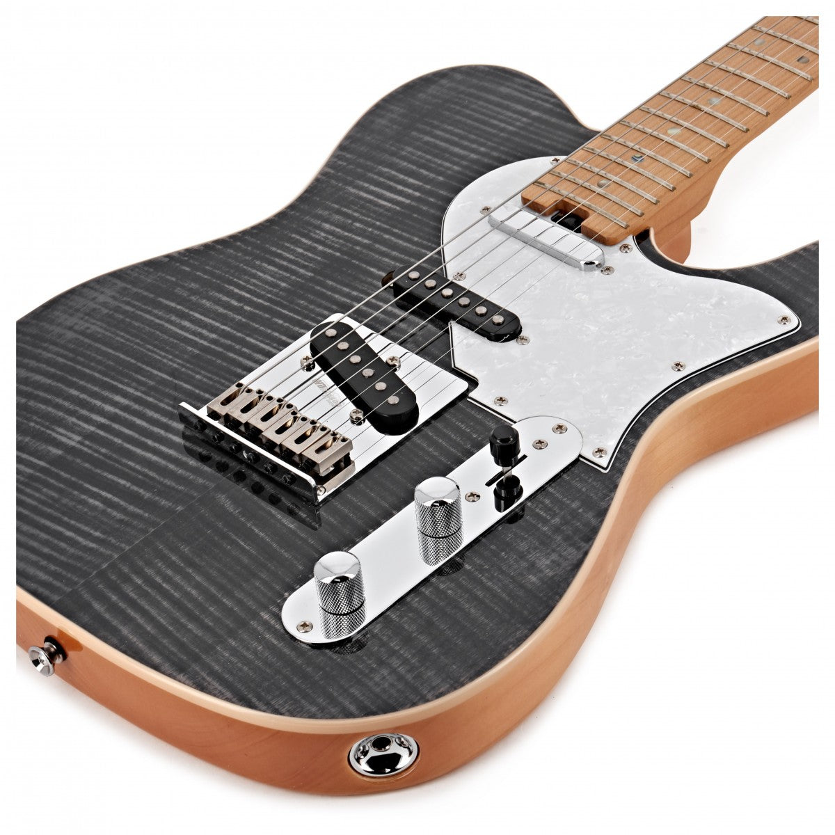 Aria 615 BKDM MK2 Nashville Guitarra Eléctrica Black Diamond 4