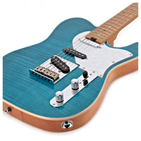 Aria 615 TQBL MK2 Nashville Guitarra Eléctrica Turquoise Blue 4