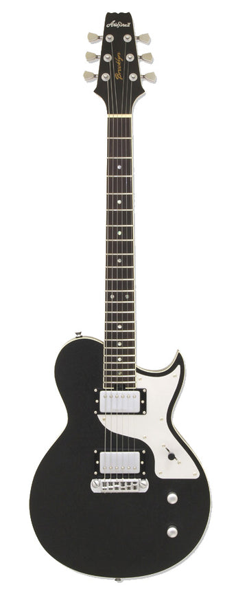 Aria 718 OPBK MK2 Brooklyn Guitarra Eléctrica Open Pore Black 1