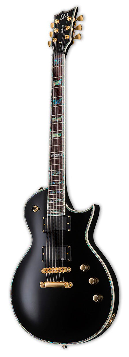 ESP LTD EC1000 BLK Guitarra Eléctrica Negra 2