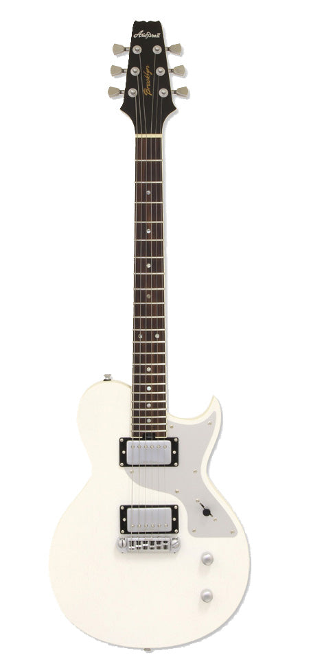 Aria 718 OPWH MK2 Brooklyn Guitarra Eléctrica Open Pore White 1