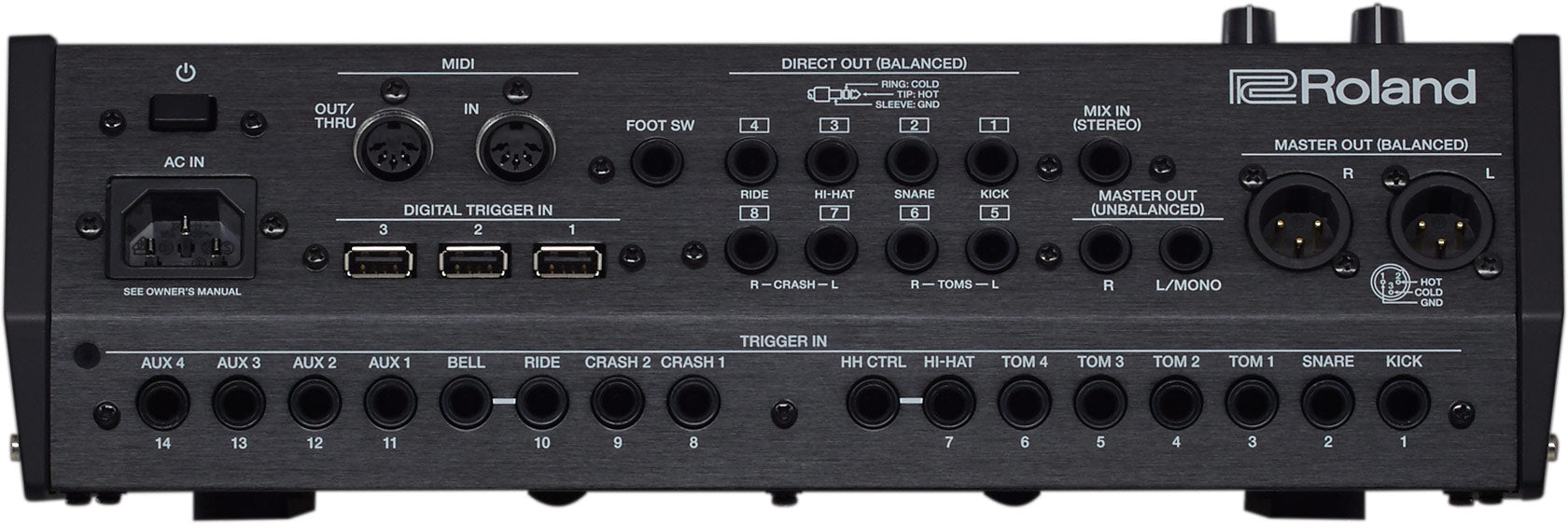 Roland TD50X Módulo Sonidos Batería Electrónica 6