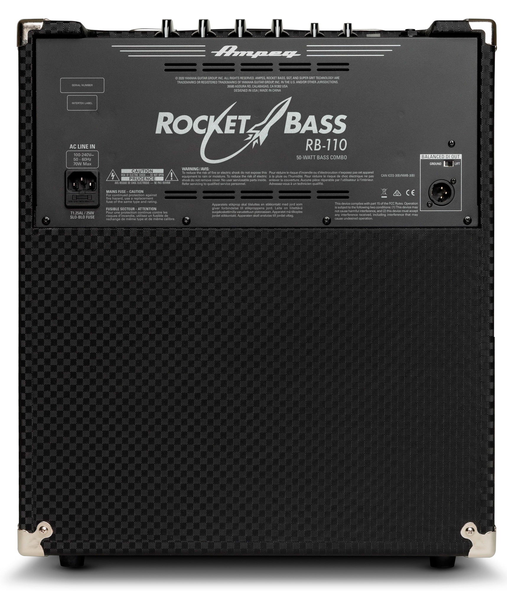 Ampeg RB110 Rocket Bass Amplificador para Bajo 5