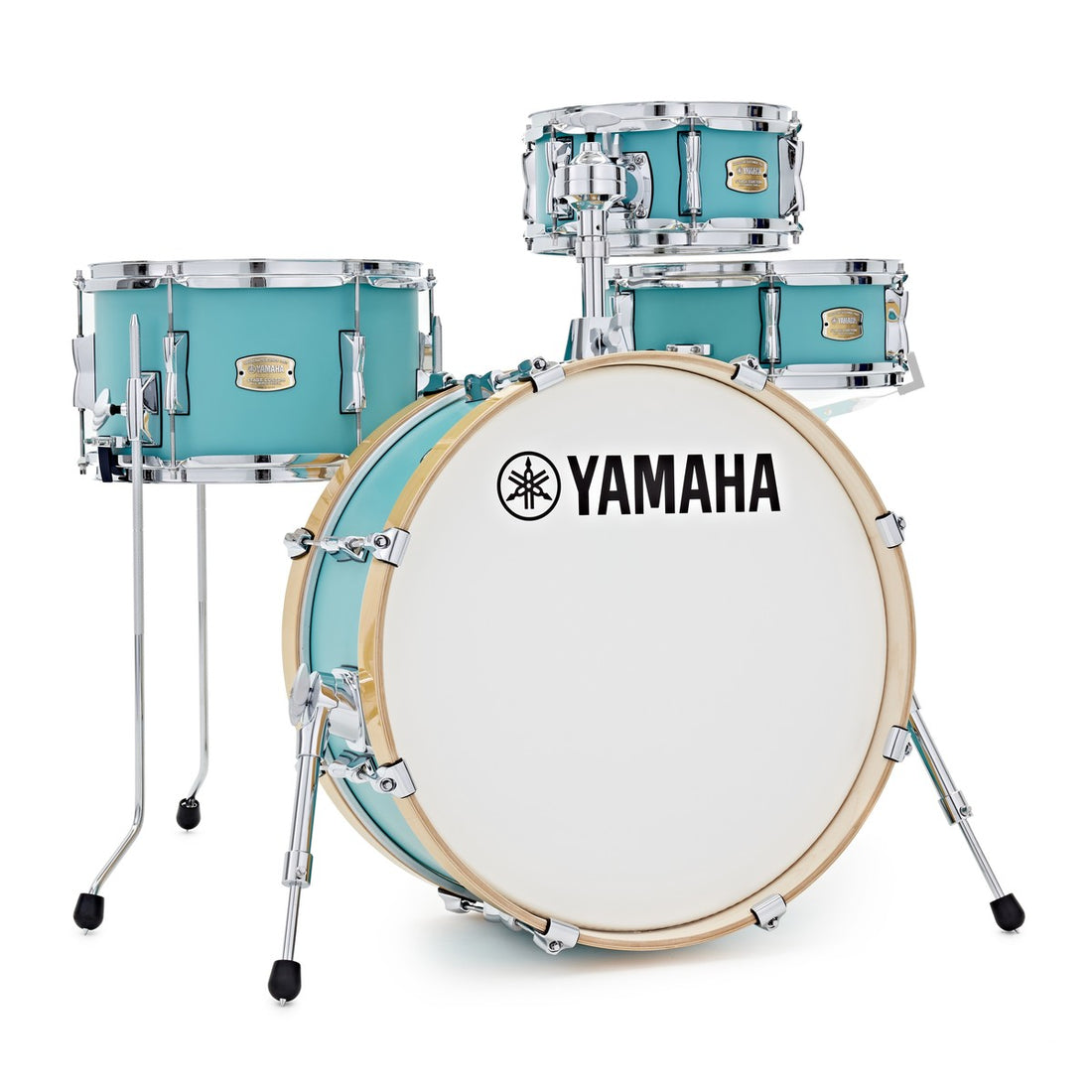 Yamaha SBP0F4H MSG Stage Custom Birch HIP Batería Acústica Matte Surf Green 1