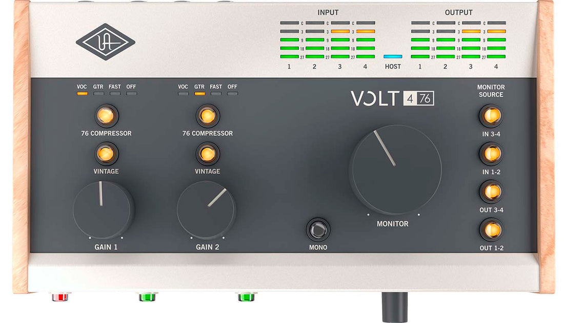 Universal Audio Volt 476 Recording Studio Interfaz de Audio USB 1