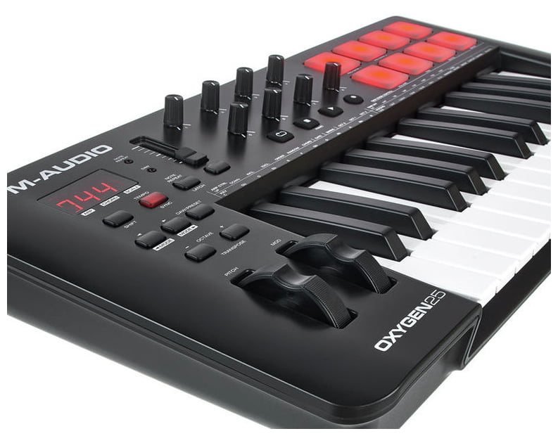 M Audio Oxygen25 MKV Teclado Controlador Midi USB 10