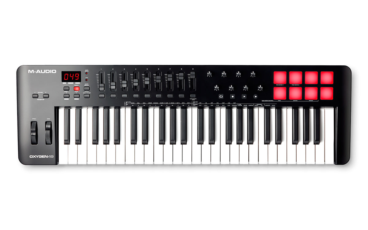 M Audio Oxygen49 MKV Teclado Controlador Midi USB 1