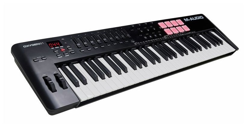 M Audio Oxygen61 MKV Teclado Controlador Midi USB 12