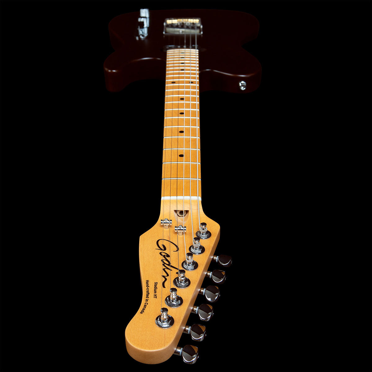 Godin Stadium HT HBR MN Guitarra Eléctrica Havana Brown 13