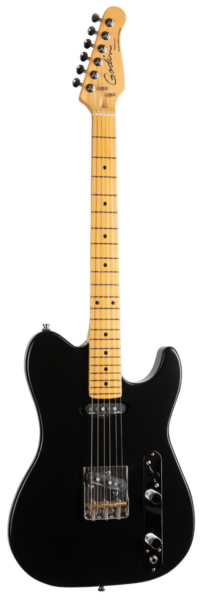 Godin Stadium HT MBLK MN Guitarra Eléctrica Matte Black 2