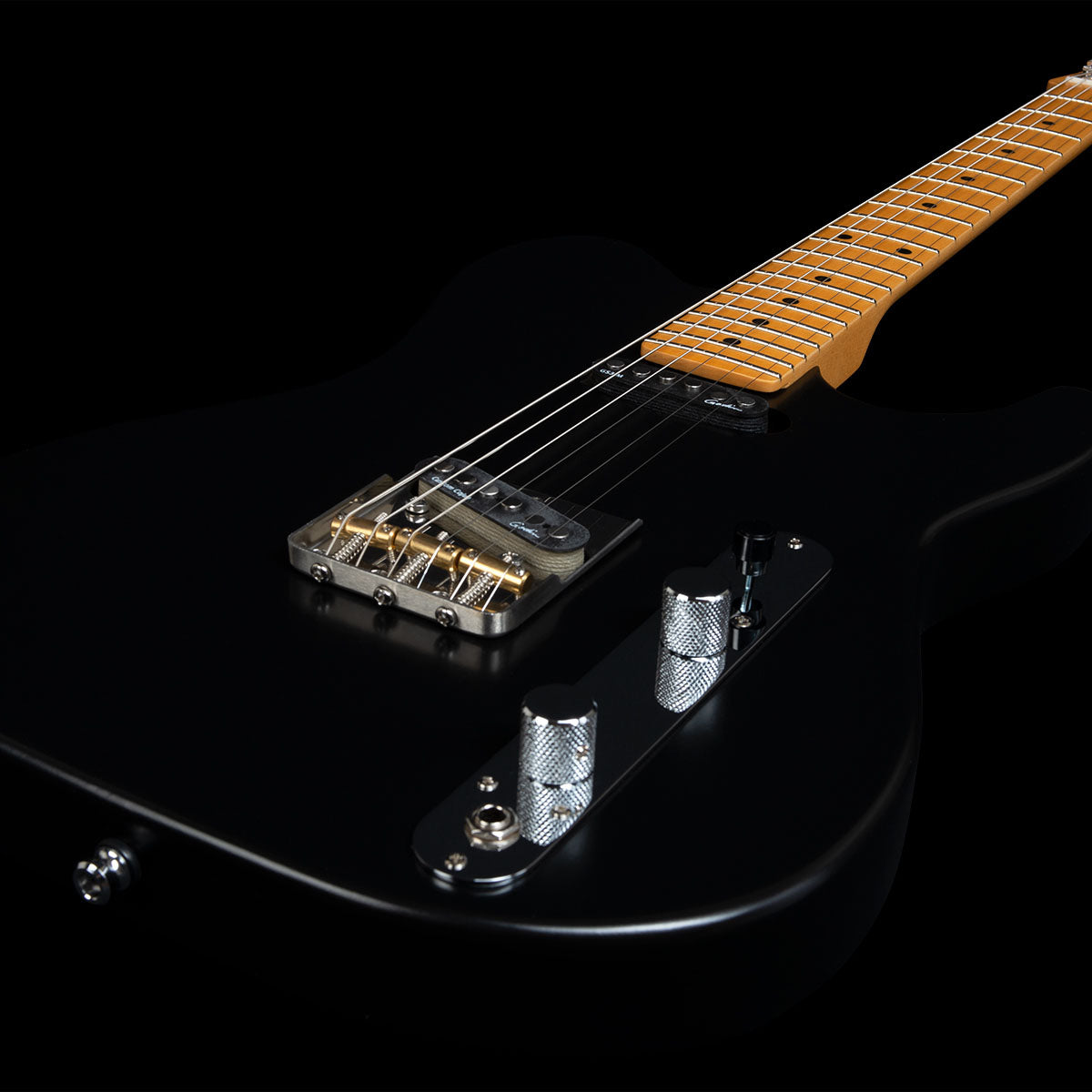 Godin Stadium HT MBLK MN Guitarra Eléctrica Matte Black 5