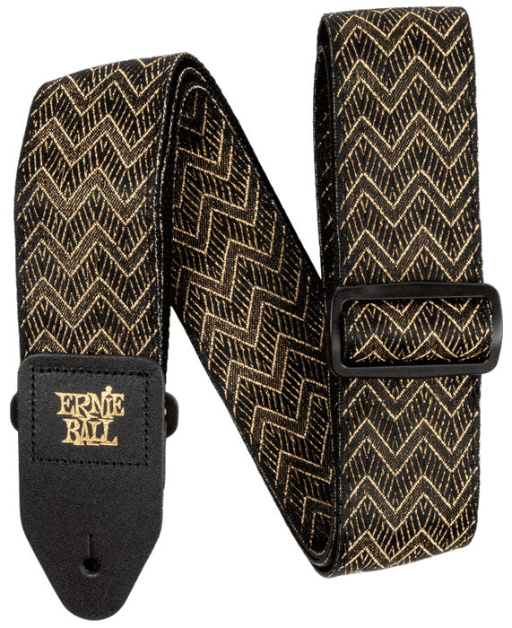 Ernie Ball EB5626 Jacquard Golden Waves Correa Guitarra 1