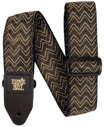 Ernie Ball EB5626 Jacquard Golden Waves Correa Guitarra 1