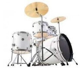 Mapex TNM5294FTCFH Tornado Batería Acústica con Herrajes Blanca 2