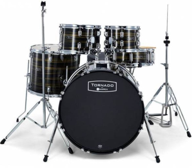 Mapex TNM5044FTFJ  Tornado Batería Acústica con Herrajes Stripped Black 2