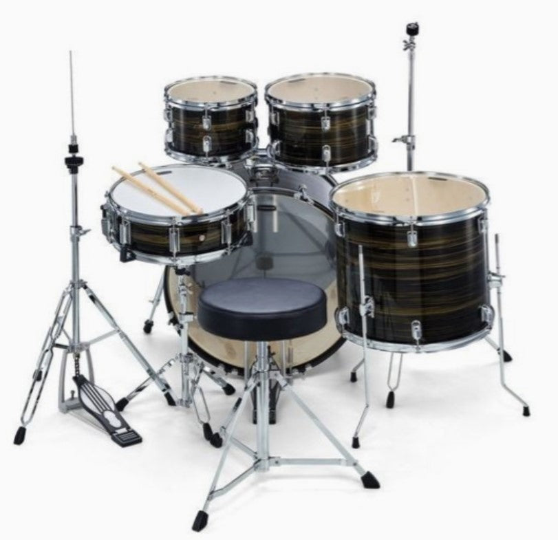 Mapex TNM5844FTFJ  Tornado Batería Acústica con Herrajes Stripped Black 2