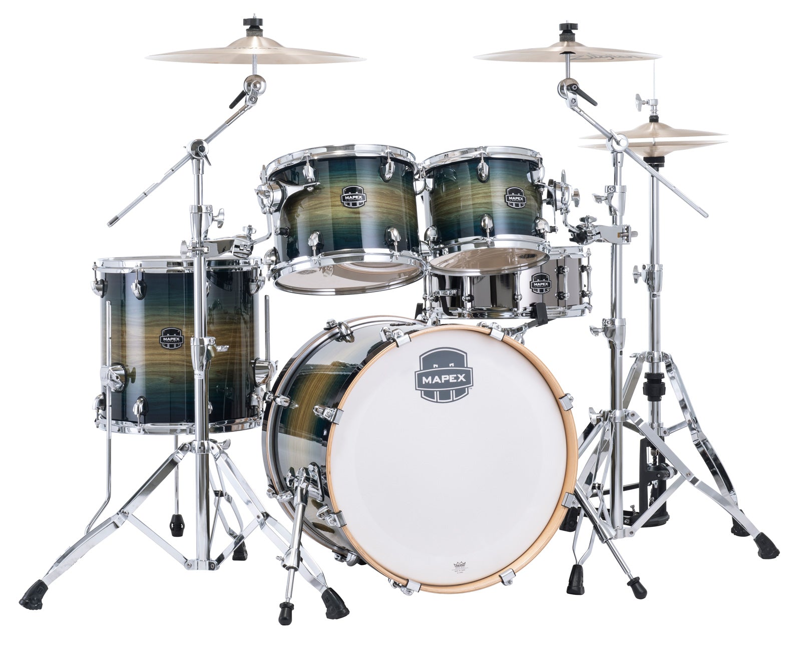 Mapex AR504S ET Armory Batería Acústica Rainforest Burst 2