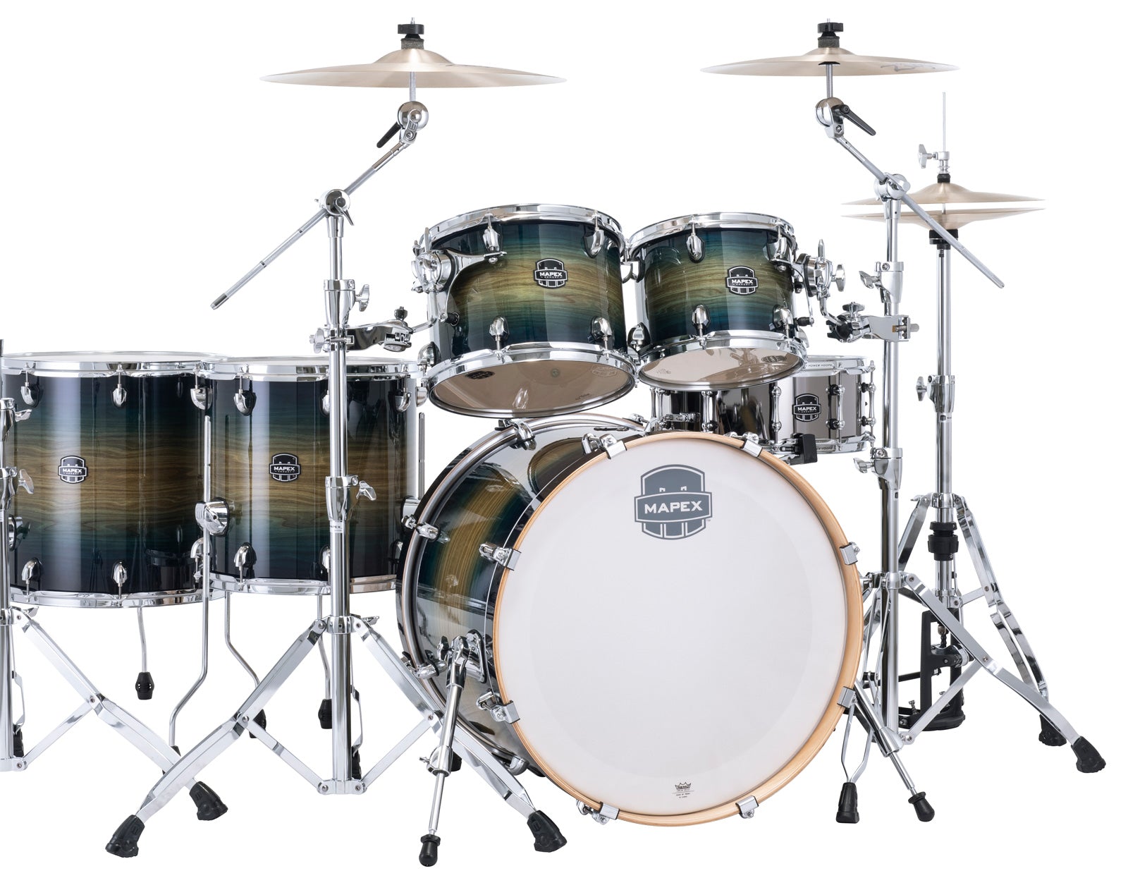 Mapex AR628S ET Armory Batería Acústica Rainforest Burst 2