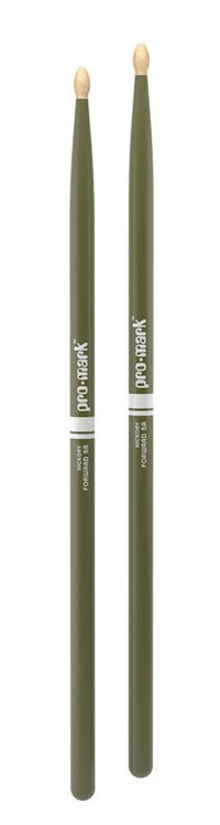 Pro Mark TX5AW-Green Classic Forward Par Baquetas Batería Verdes 1