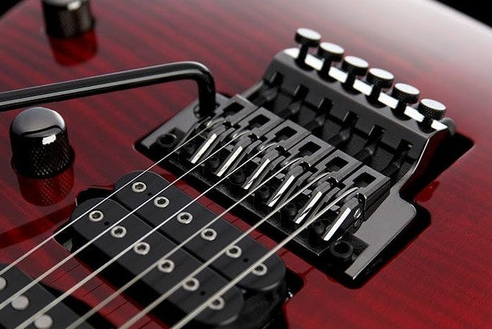 Ibanez KIKO100 TRR Kiko Loureiro Guitarra Eléctrica Rojo Transparente 4