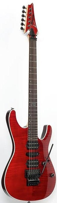 Ibanez KIKO100 TRR Kiko Loureiro Guitarra Eléctrica Rojo Transparente 5