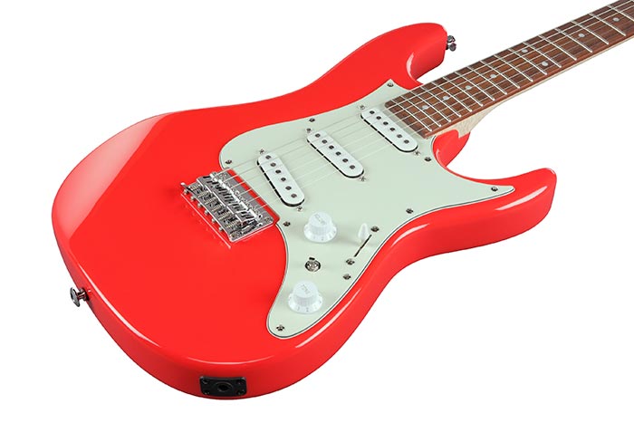 Ibanez AZES31 VM Guitarra Eléctrica Vermillion 8