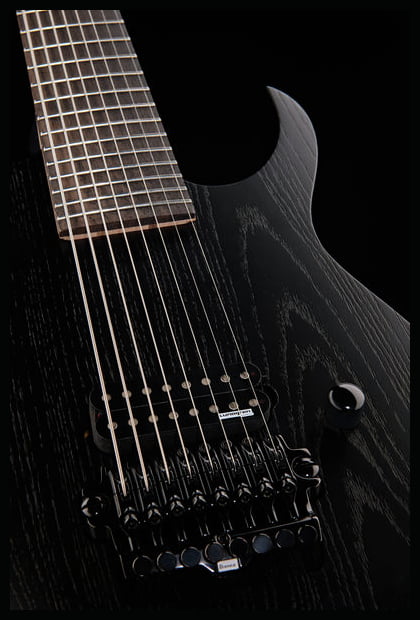 Ibanez M80M WK Meshuggah Guitarra Eléctrica 8 Cuerdas Weathered Black 15