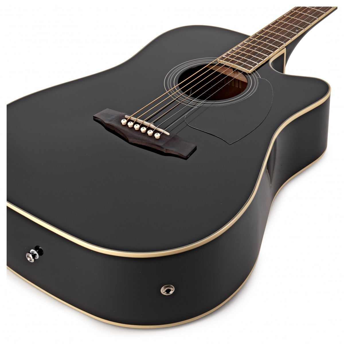 Ibanez PF15ECE BK Guitarra Electroacústica Negra 4