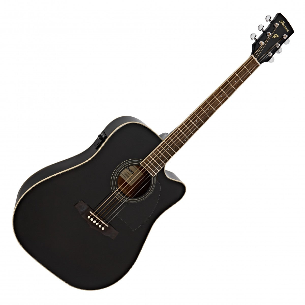 Ibanez PF15ECE BK Guitarra Electroacústica Negra 7