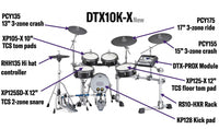 Yamaha DTX10KX BF Batería Electrónica Black Forest 26