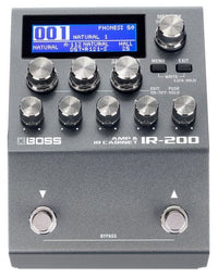 Boss IR200 Pedal IR de Pantalla y Amplificador 3