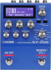 Boss SY200 Pedal Sintetizador Guitarra 1