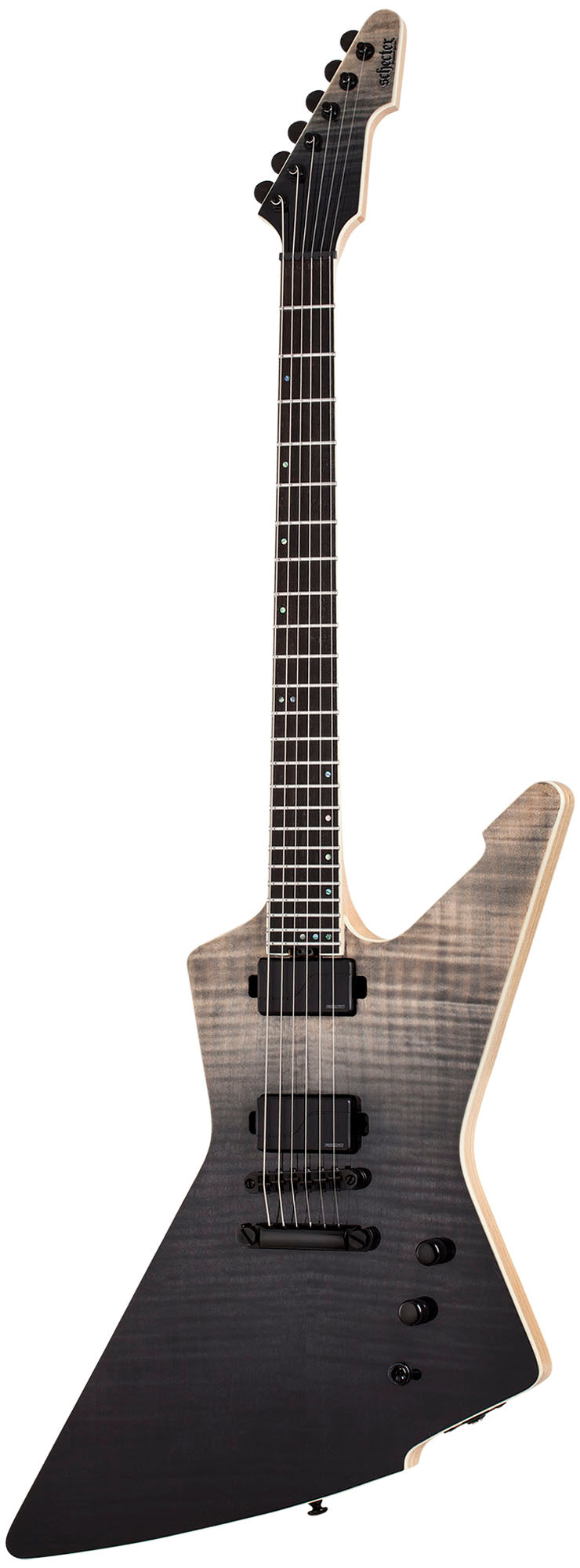 Schecter E-1 SLS Elite BFB Guitarra Eléctrica Black Fade Burst 1