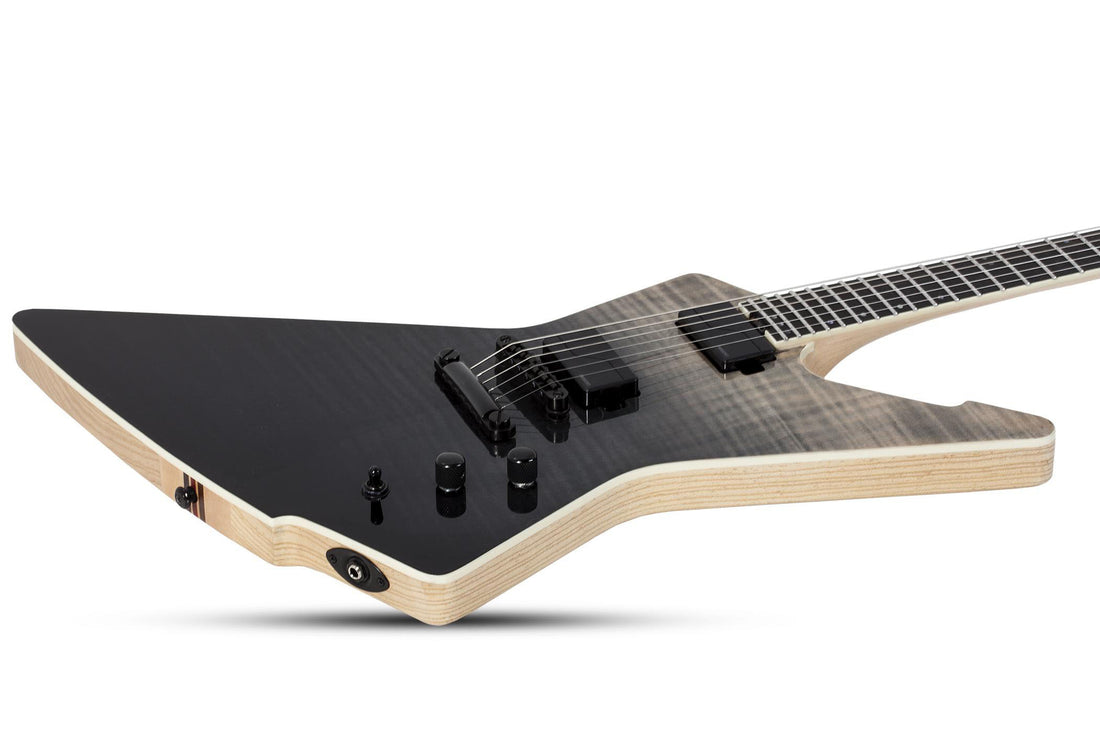 Schecter E-1 SLS Elite BFB Guitarra Eléctrica Black Fade Burst 2