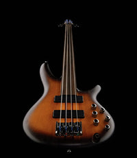 Ibanez SRF700 BBF Workshop Bajo Eléctrico Fretless Brown Burst Flat 18