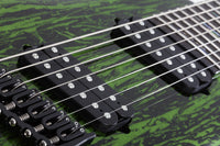 Schecter C-7 Multiscale Silver Mountain TV Guitarra Eléctrica Toxic Venom 5