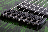 Schecter C-7 Multiscale Silver Mountain TV Guitarra Eléctrica Toxic Venom 6