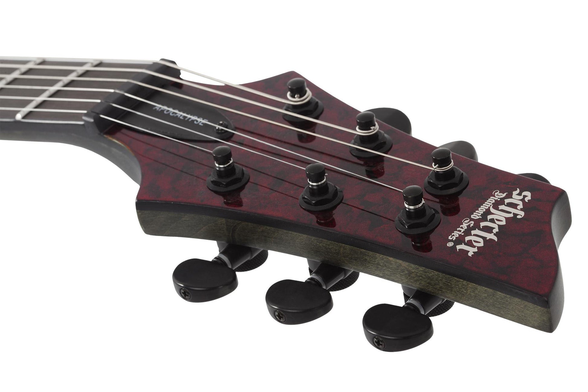 Schecter C-1 Apocalypse RR Guitarra Eléctrica Red Reign 10