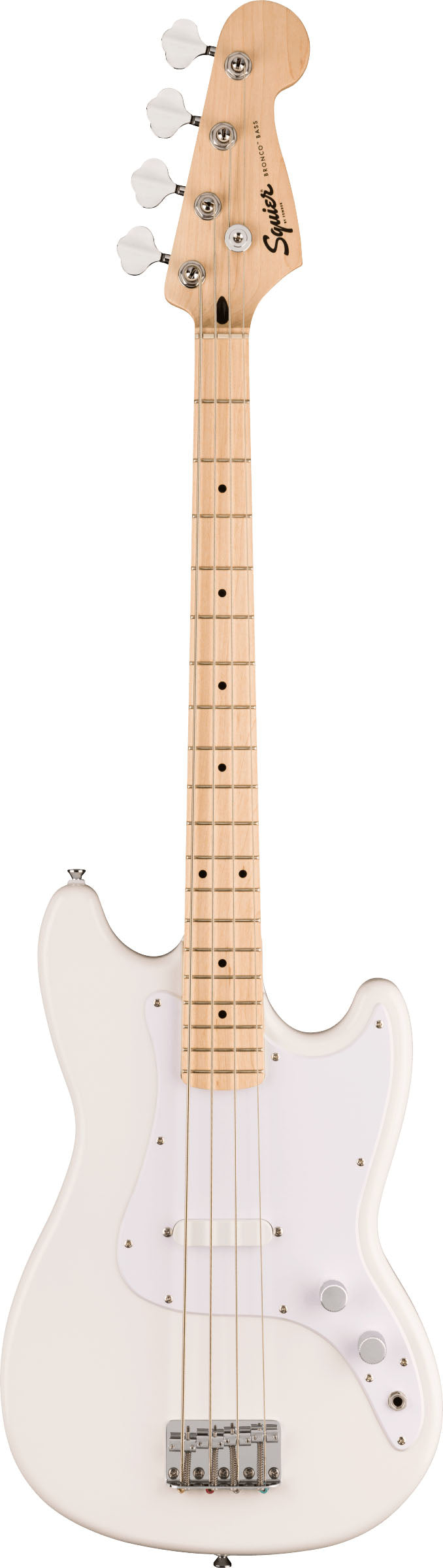 Squier Sonic Bronco Bass MN Bajo Eléctrico Arctic White 1