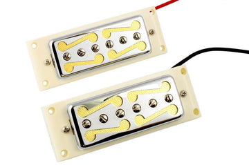 All Parts PU6187010 Mustache Pickups (Set of 2) with Chrome Cover 1