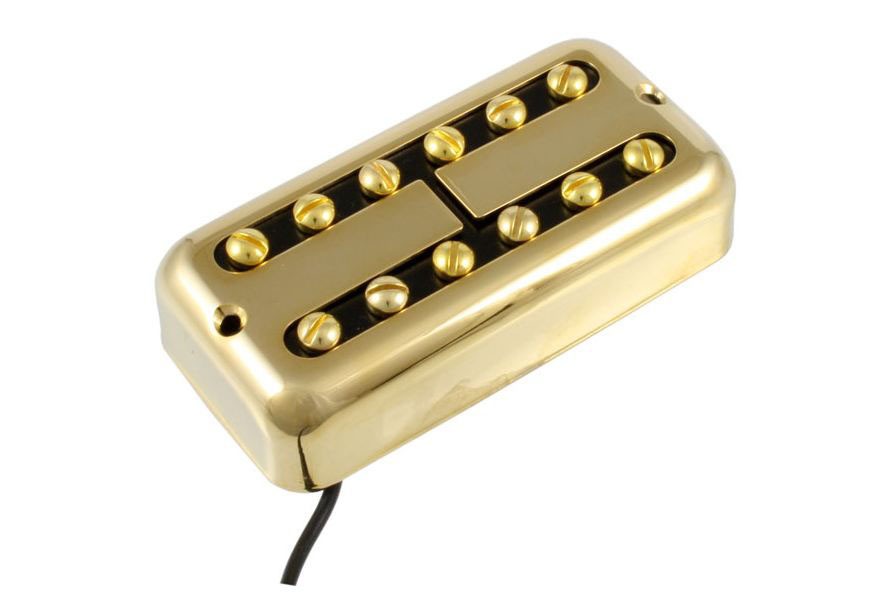 All Parts PU6192002 Filtertron Style Humbucking Pickup with Gold Cover 40K Ohms 1