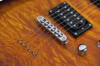 Schecter C-6 Plus VSB Guitarra Eléctrica Vintage Sunburst 6