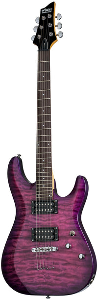 Schecter C-6 Plus EM Guitarra Eléctrica Electric Magenta 1