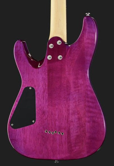 Schecter C-6 Plus EM Guitarra Eléctrica Electric Magenta 10