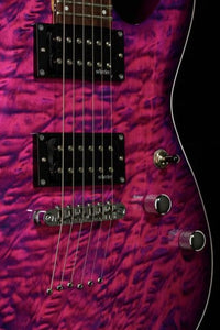 Schecter C-6 Plus EM Guitarra Eléctrica Electric Magenta 13