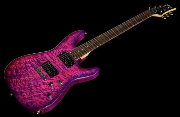 Schecter C-6 Plus EM Guitarra Eléctrica Electric Magenta 16