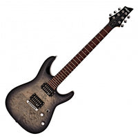Schecter C-6 Plus CB Guitarra Eléctrica Charcoal Burst 7