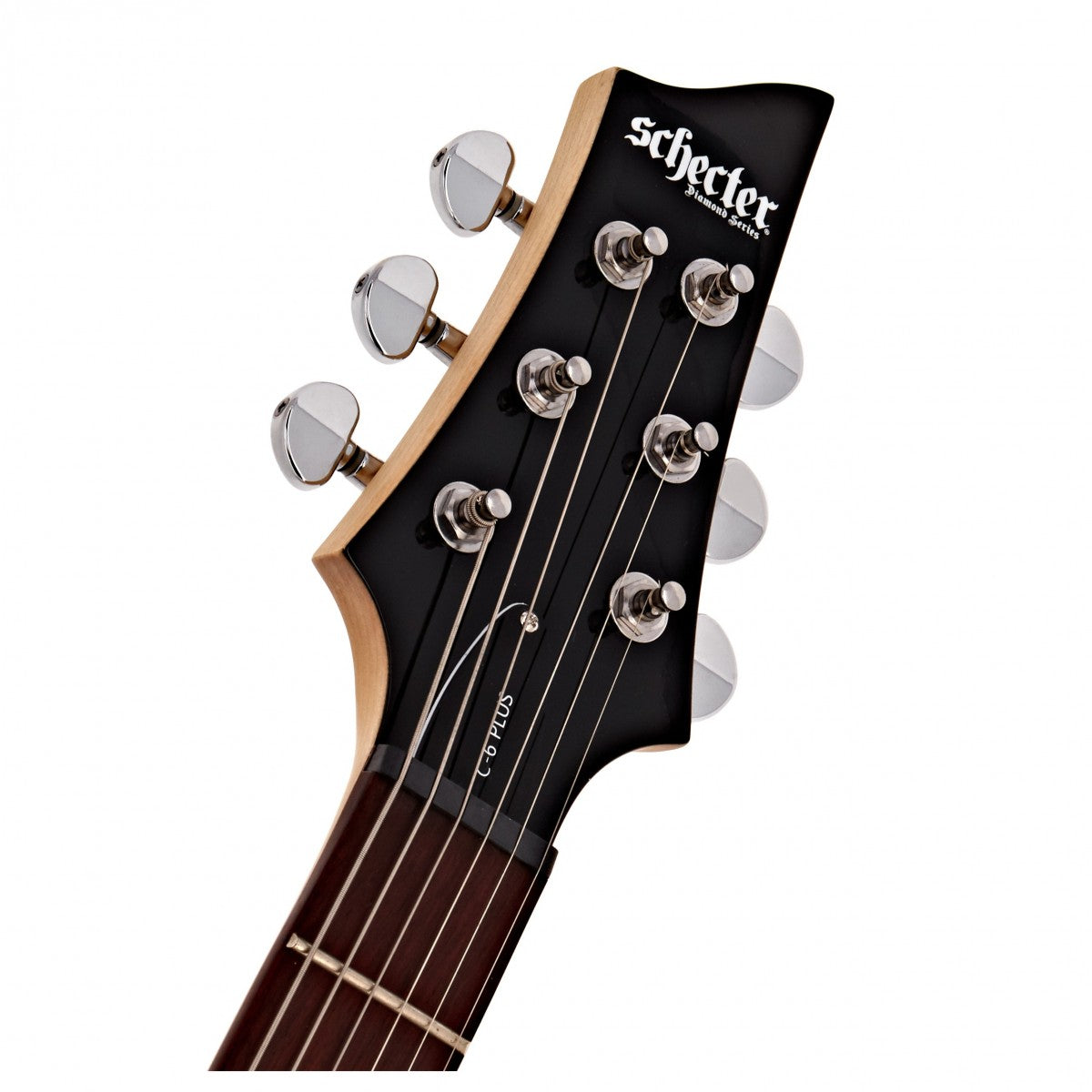 Schecter C-6 Plus CB Guitarra Eléctrica Charcoal Burst 13