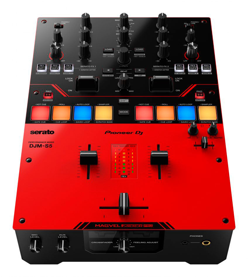 Pioneer DJ DJM-S5 Mesa de Mezclas para Serato DJ Pro 3